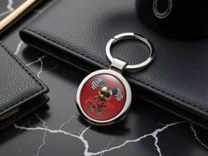 Personalised Keychain Custom Logo Premium